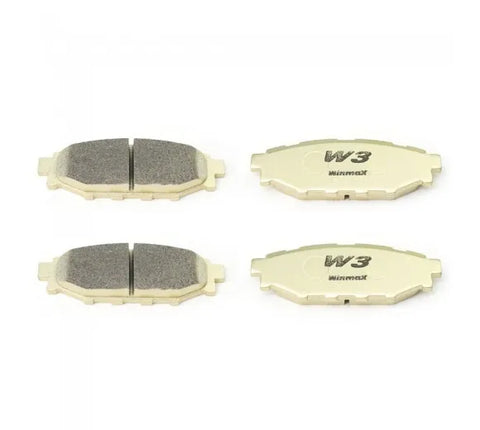 Winmax Brake Pads - W3 Rear (WRX 08-14/FXT 08-12/86 GT) — fits Subaru Forester