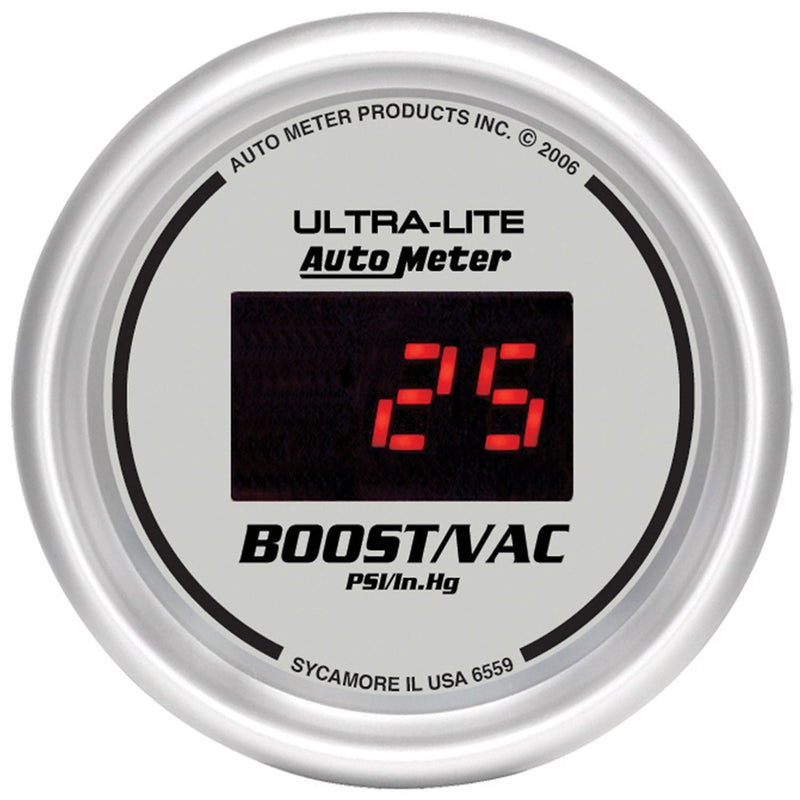 AutoMeter Ultra-Lite Digital Boost / Vac AU6559