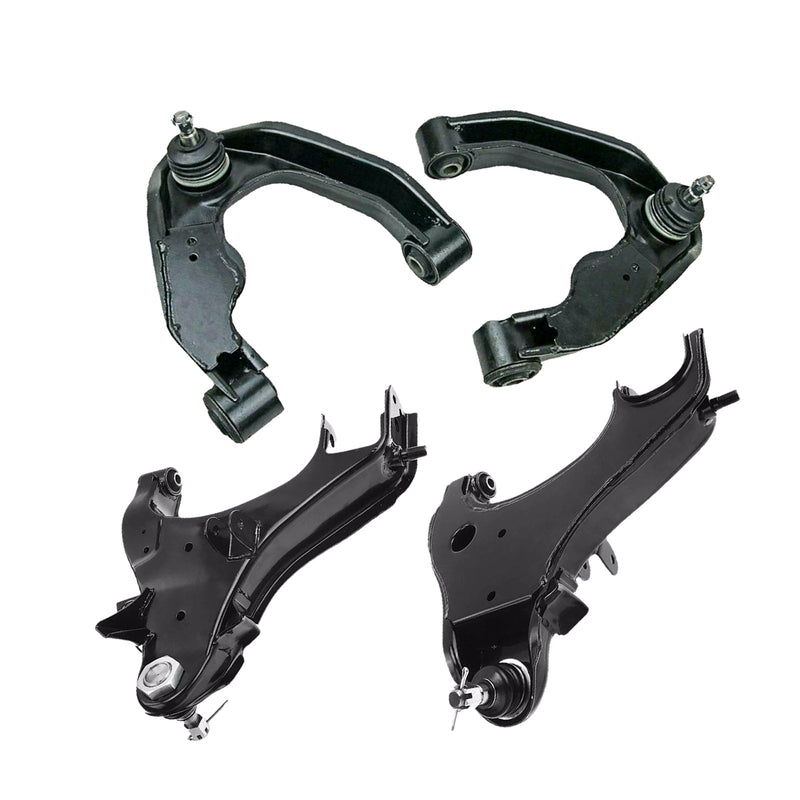 Front Upper & Lower Control Arms 2x (Pair) to suit Nissan Navara D22 4WD — image 1
