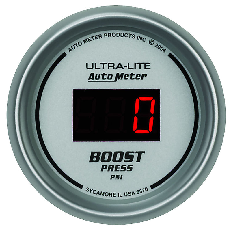 AutoMeter Ultra-Lite Digital Boost Gauge AU6570