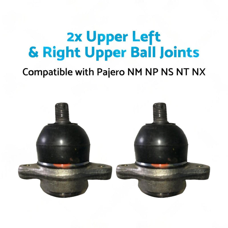 4x Front Lower Upper Ball Joints to suit Mitsubishi Pajero NM 3.5L — image 1