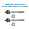 2x Tie Rod Inner Ball Joint (Pair) to suit Mitsubishi Pajero 2000-2010 — image 1
