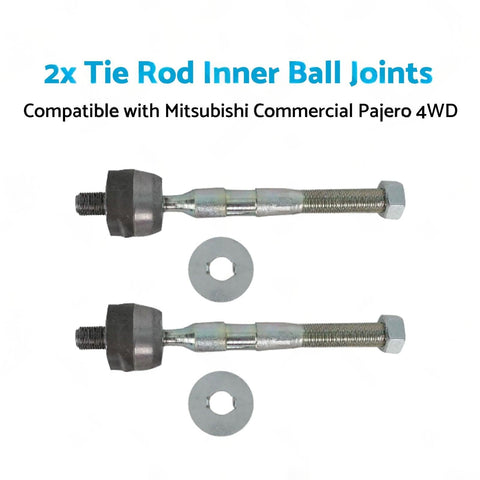 2x Tie Rod Inner Ball Joint (Pair) to suit Mitsubishi Pajero 2000-2010 — image 1