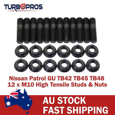 Nissan Patrol TB48 4.8L High Tensile Exhaust Manifold Stud Kit