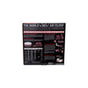 K&N Filters X-Stream Top Assembly - Red - 12" ID x 2.75" H x 5.125" Inlet
