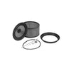 K&N Filters X-Stream Top Assembly - Grey - 8" ID x 6.25" H x 7.313" Inlet