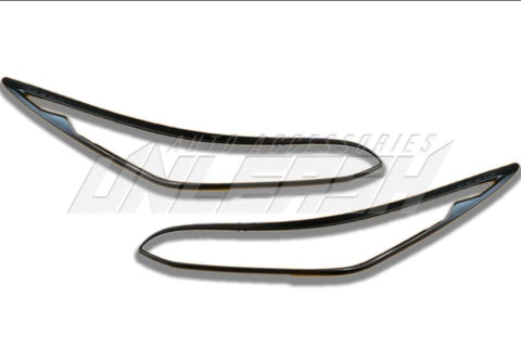 Black Headlight Cover/Surrounds for Toyota Fortuner 2021-Current