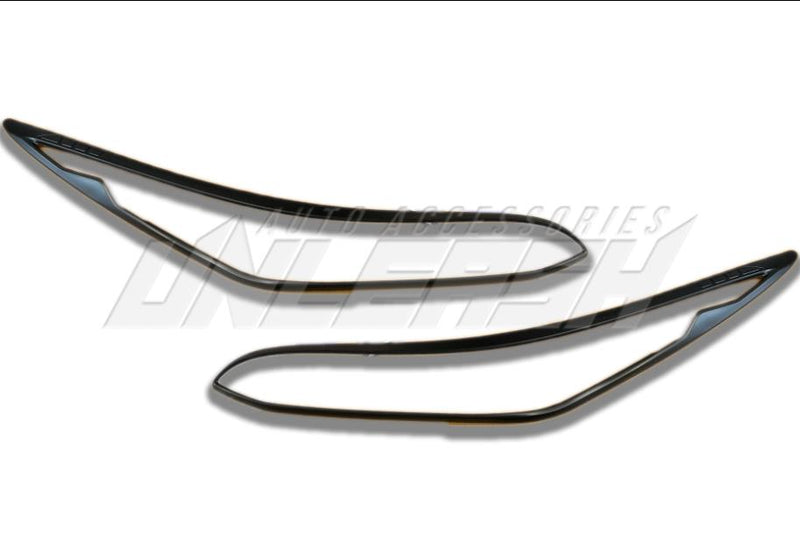 Black Headlight Cover/Surrounds for Toyota Fortuner 2021-Current