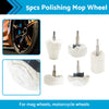 Manifold Aluminum Stainless 5PCS Polishing Buffing Pad Mop Wheel Drill Kit