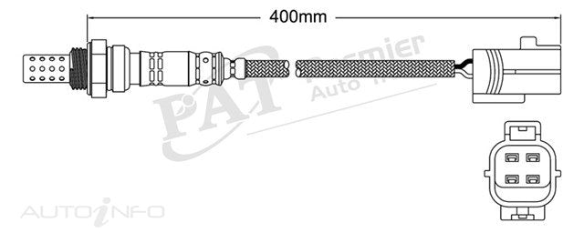 PAT Jaguar Oxygen Sensor - EGO-301