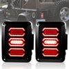 Smoked LED Tail Lights to suit Jeep Wrangler JK — image 1