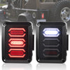 Smoked LED Tail Lights to suit Jeep Wrangler JK — image 2