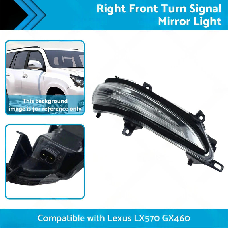 Right Front Turn Signal Mirror Light to suit Lexus GX460 4.6L V8 — image 1