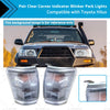 Clear Corner Indicator Blinker Park Lights (Pair) to suit Toyota Hilux — image 2