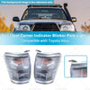 Clear Corner Indicator Blinker Park Lights (Pair) to suit Toyota Hilux — image 4