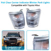 Clear Corner Indicator Blinker Park Lights (Pair) to suit Toyota Hilux — image 5