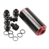 100 Micron AN6 AN8 AN10 Aluminum High Flow Fuel Inline Filter to suit Unive — image 5