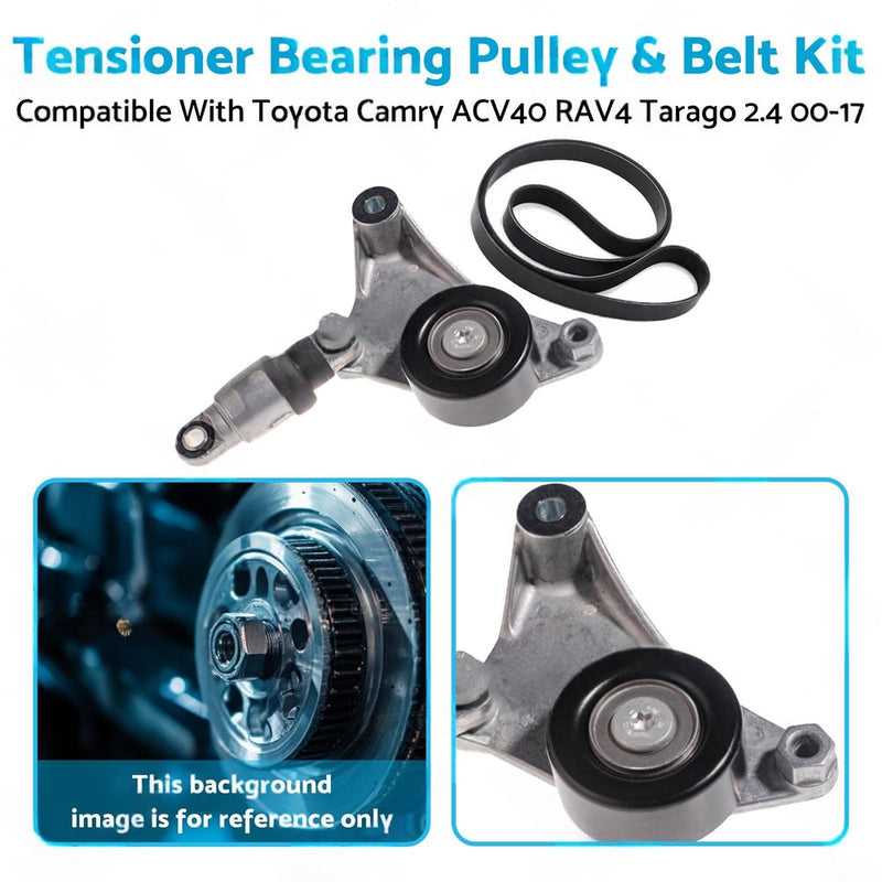 Tensioner Pulley & Belt Kit to suit Toyota Camry 2.4L — image 1