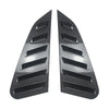 Carbon Fiber Style Rear Quarter Window Louvers to suit Subaru Impreza WRX — image 1