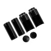 Black Fork Cover Set to suit Harley Softail Street Bob — image 4