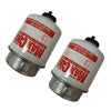 2x 3.6in 30 Micron Fuel Filter Element (Pair) to suit Toyota Amarok — image 3
