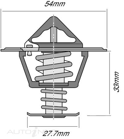 Tridon Thermostat Hyundai Kia G4 Engine - TT373-180P