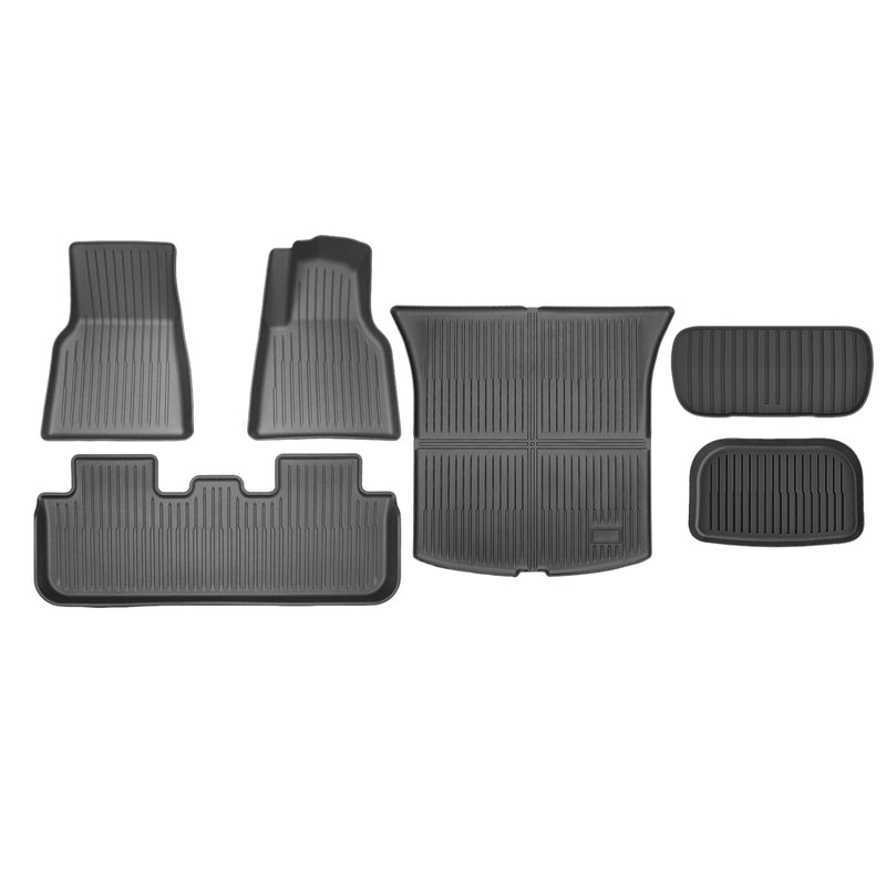 Floor Boot Frunk Mat Set 3D All-Weather to suit Model Y 2025-On Juniper RHD — image 1