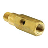 Various Applications Oil Pressure Gauge Adapter 1/8-Inch NPT Male & Female Thread Suitable