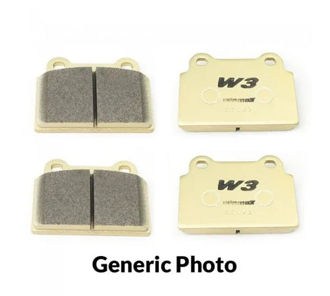 Winmax Brake Pads - W3 Rear (370Z Akebono) — fits Nissan 370z (image 2)