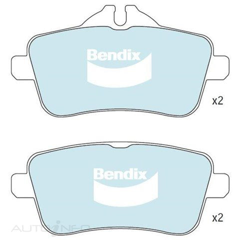 Bendix Brake Pads Euro Rear Mercedes-Benz W17 - DB2483EURO+