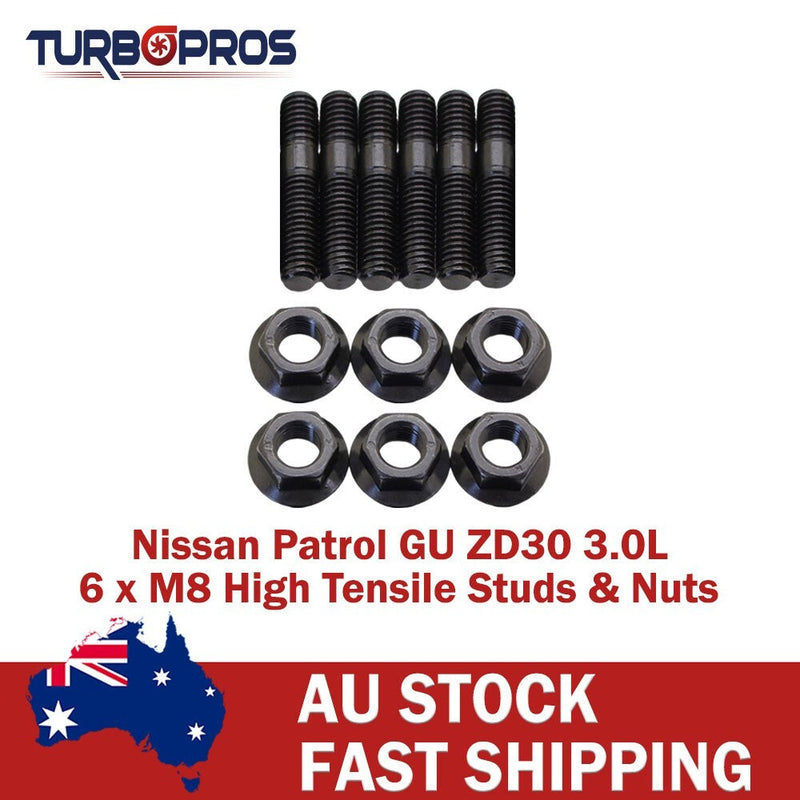 Nissan Patrol ZD30 DI & CRD High Tensile Turbo Charger Stud Kit