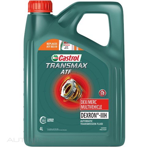 Castrol Transmission Atf Dex/merc MV 4L AU - 3428483