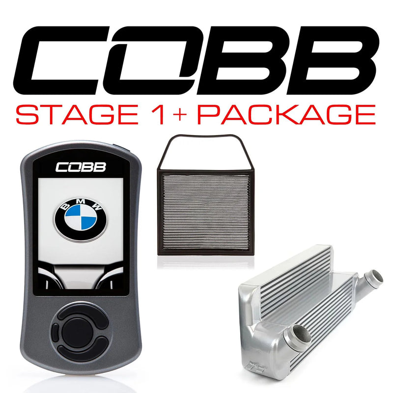 Cobb Tuning Stage 1+ Power Package w/AccessPort V3 (BMW N54) - Silver