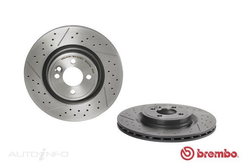 Brembo Disc Rotor Perf Front Mini 06-On - 09.B754.21