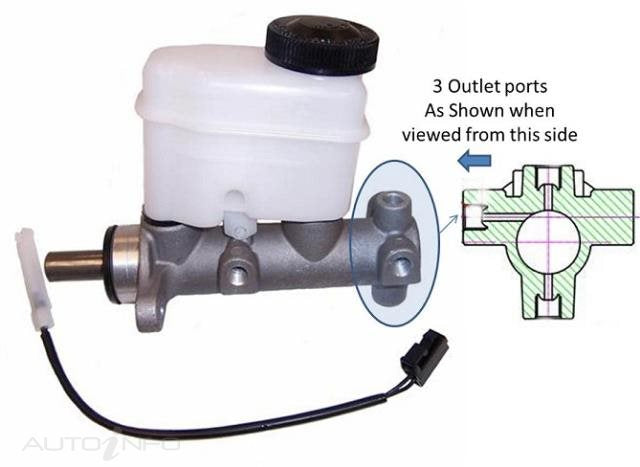 Protex Brake Master Cylinder Mazda B Series Pick-up - 210A0325