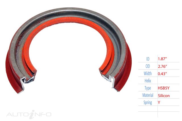 BW Oil Seal HSB5 2.76*1.87*0.43IN - 402574S