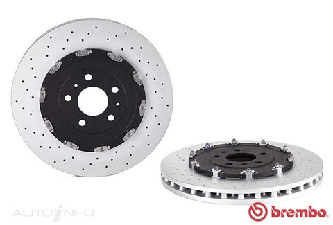 Brembo Disc Rotor Front Audi A4 RS4 05-On 2PCE - 09.9477.23