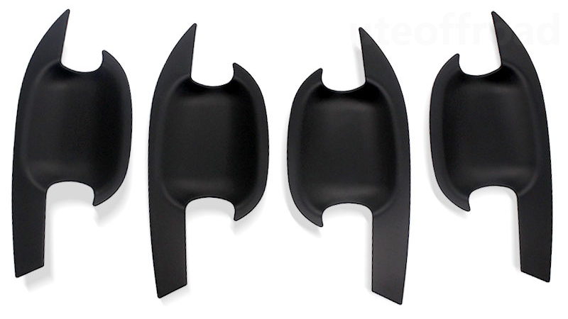 Door Bowl Inserts Holden Colorado 2012-2020 Matte Black