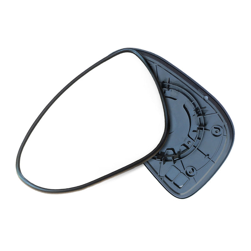 Left Mirror Glass With Back Plate to suit Holden Barina 2011-Onward Non-Hea — image 1