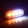 10x Amber & White LED Car Emergency Beacon Warning Strobe Lights Flashing Hazard — image 5