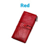 Leather Wallet Zip-Around Card Coin Holder to suit Unisex — image 4