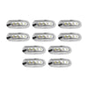 10x White 4-LED Side Marker Clearance Lamps to suit Truck Trailer Lorry — image 2