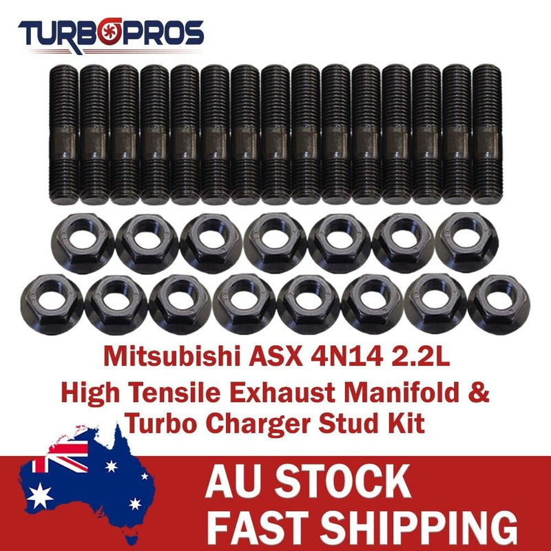 Mitsubishi ASX 4N14 2.2L High Tensile Exhaust Manifold&Turbo Stud Kit
