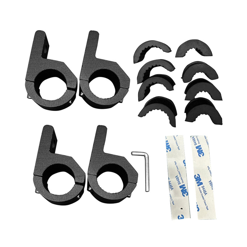 4x Bullbar Pipe Mount Bracket Clamps to suit Universal Off Road Vehicle — image 1