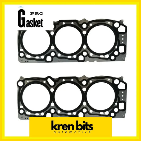 6G72 K96W MITSUBISHI L 200 GALANT VI 3.0 metal 2PCS Head Gasket 10145100 Kren Bits