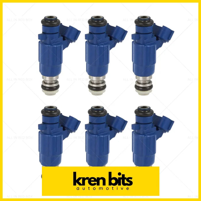 6Pcs Fuel Injector Suitable For Nissan Patrol Y61 Tb48De Rb25Det 16600-Aa500 Air & Delivery>Fuel