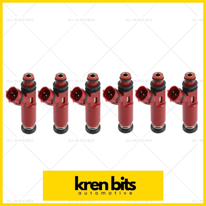 6Pcs Fuel Injectors Suitable For Mitsubishi Pajero Nm 6G74 3.5 V6 00-04 Md357267 Air &