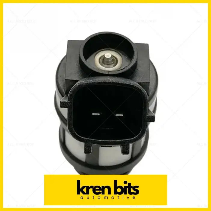 Black and silver automotive fuel injector with rectangular connector housing for nissan patrol gu y61 4.5l 1997-2001