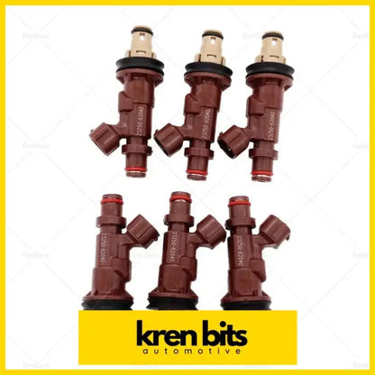 6PCS Fuel Injectors Suitable For Toyota Hilux Prado 5VZ-FE V6 3.4L - Air & Delivery>Fuel Injection Parts>Fuel