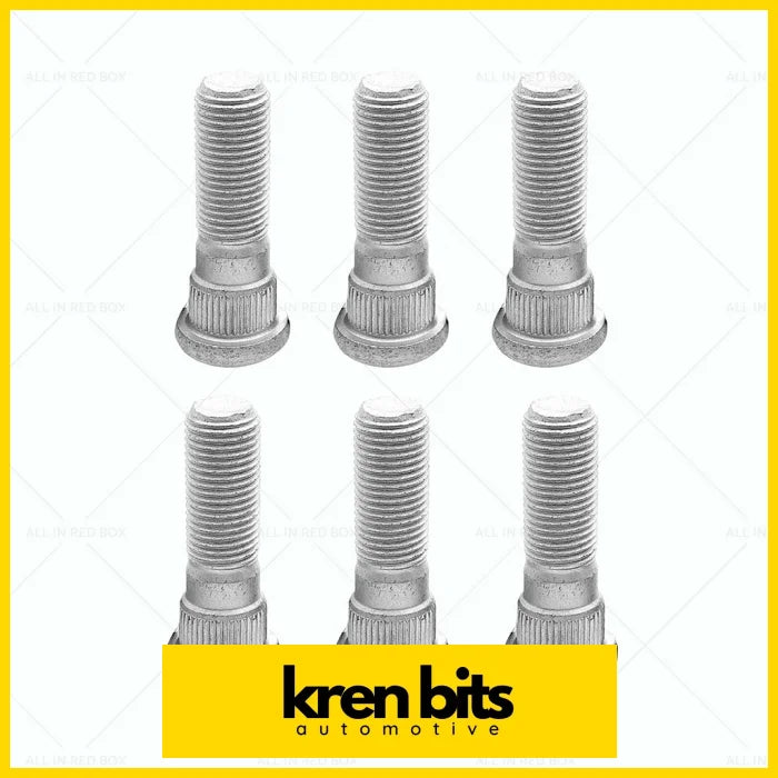 6Pcs Rear Wheel Stud Suitable For Nissan Patrol Mq Gq Gu Y60 Y61 Other Parts & Accessories